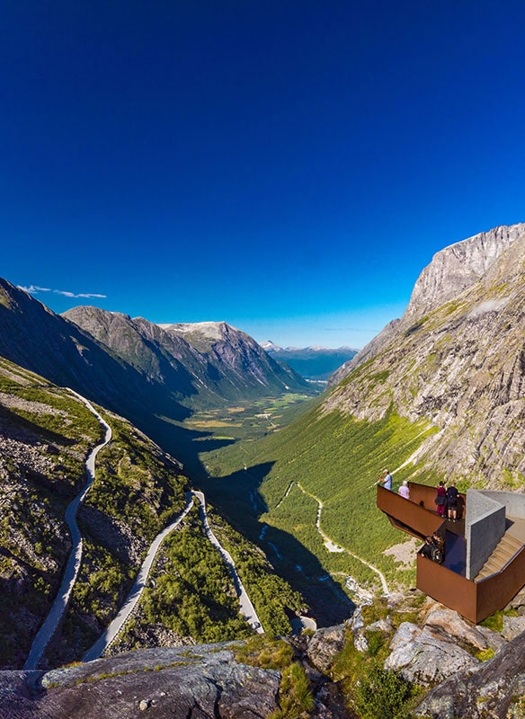 Views of Trollfjorden, Norway