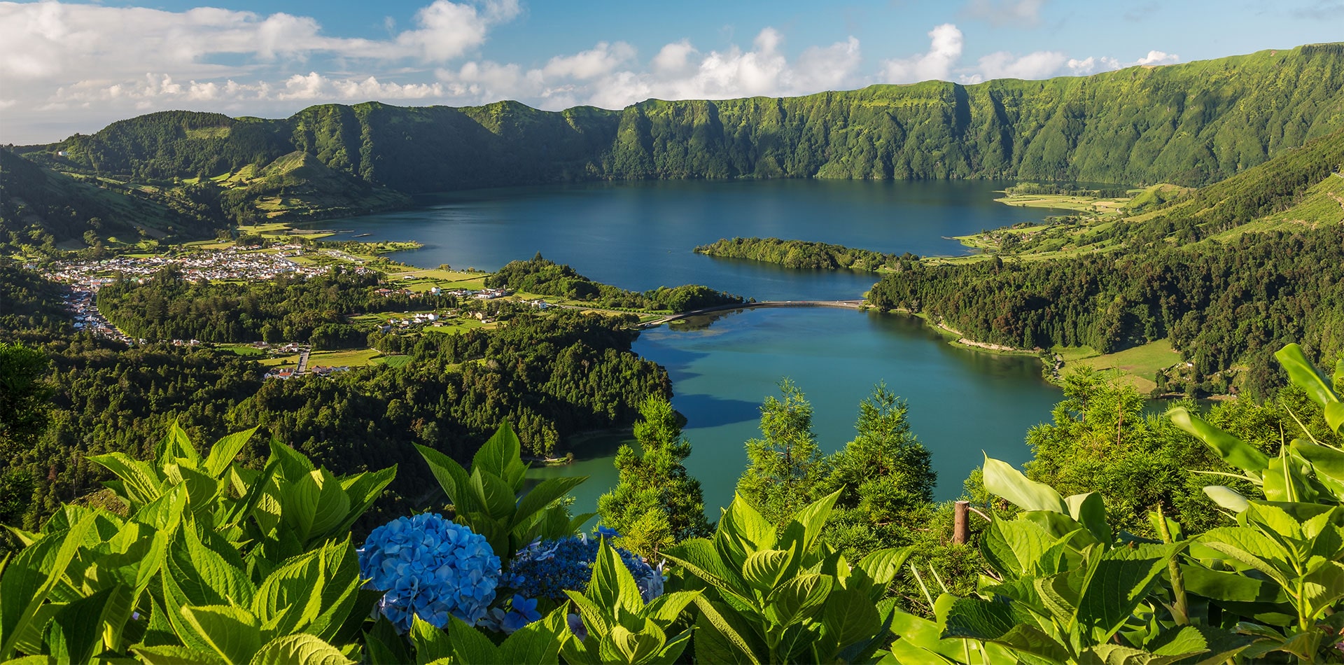 Sete Cidades crater lakes, Azores