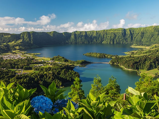 Sete Cidades crater lakes, Azores