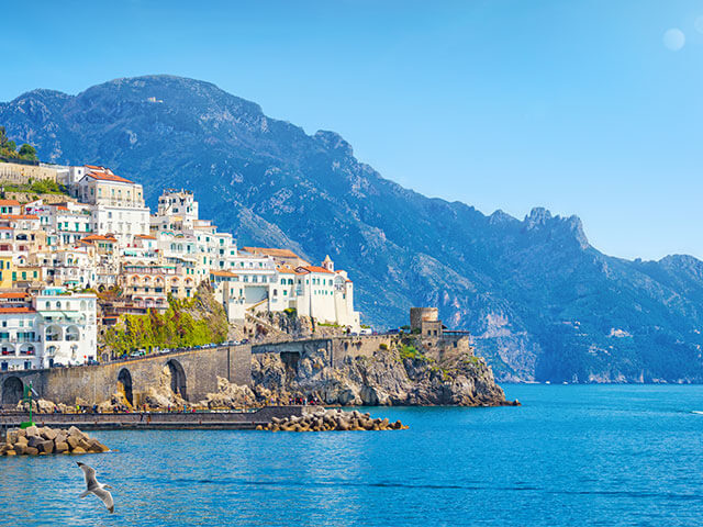 Amalfi sea views in Italy