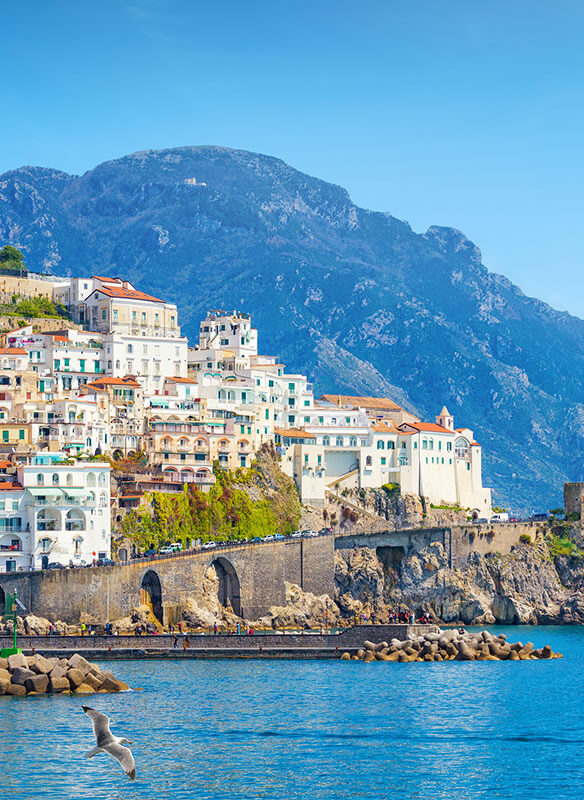 Amalfi sea views in Italy