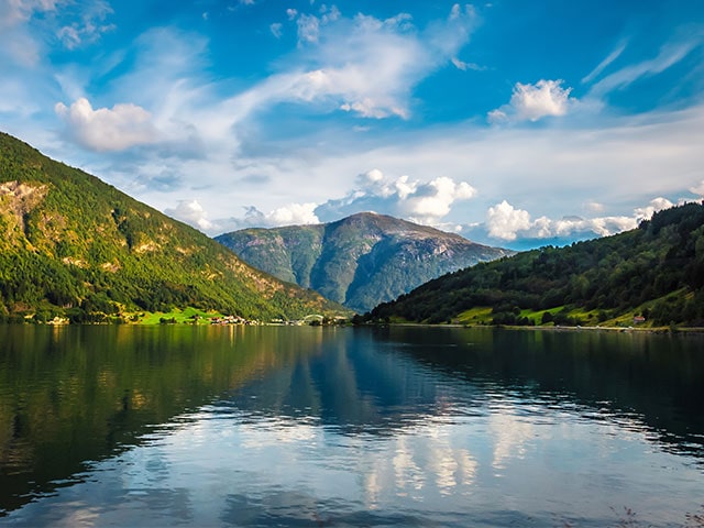 Views of Sognefjord, Norway