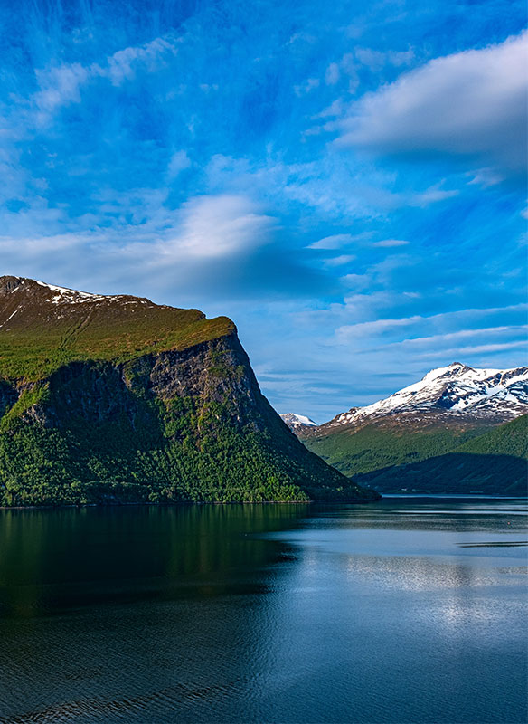 View of Romsdalfjord, Norway