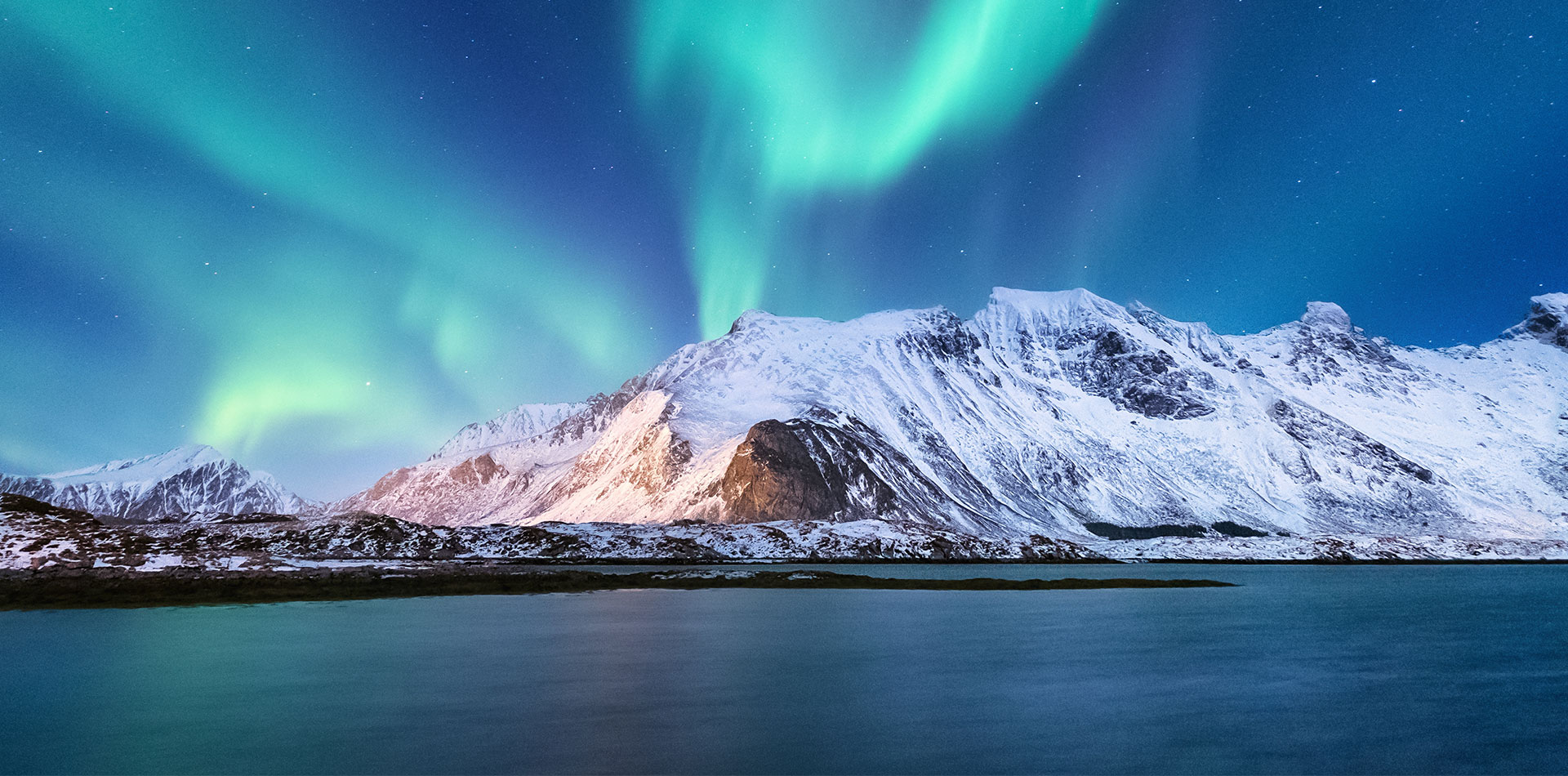 Northern lights in Tromso, Norway