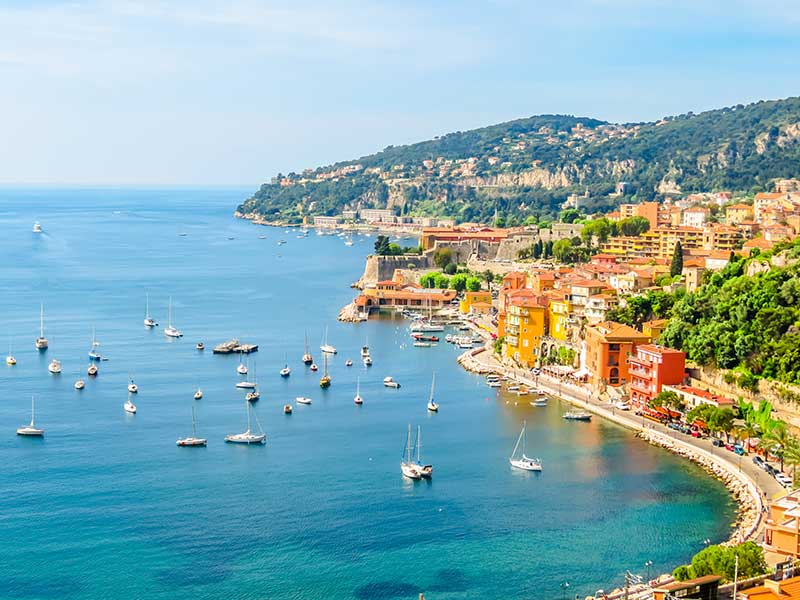 cruise on the french riviera