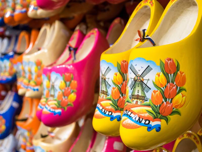 Traditional Wooden Clogs 