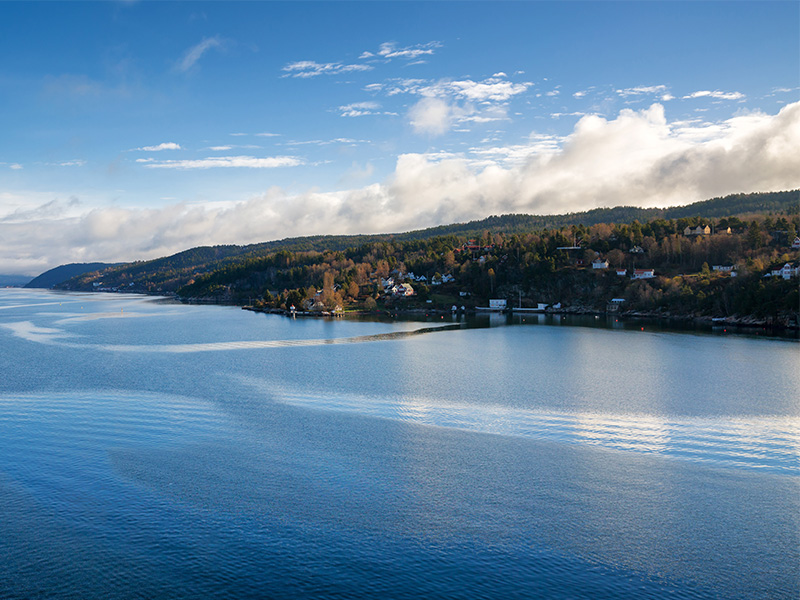 Views of Oslofjord, Norway