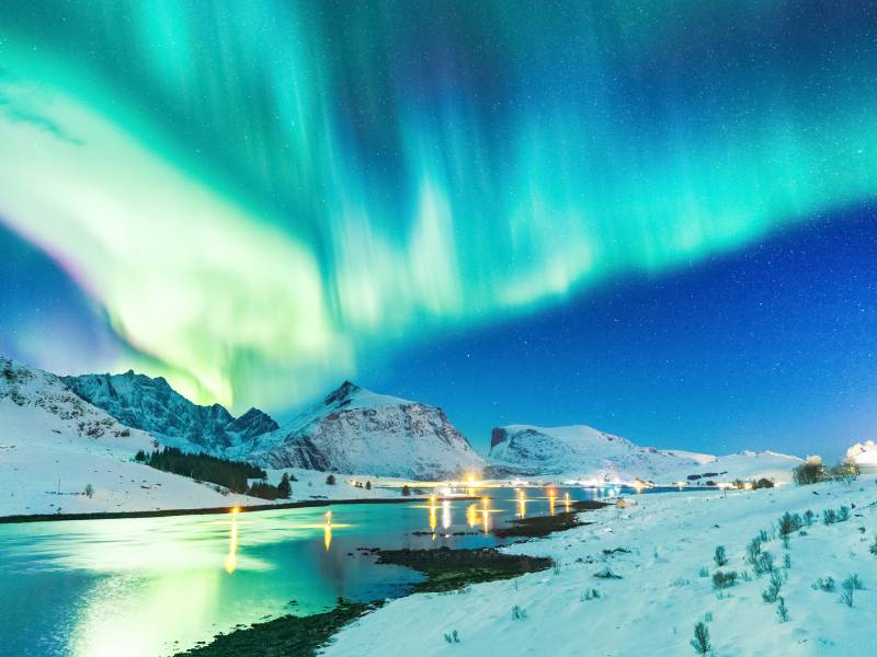 The Northern Lights in Norway 