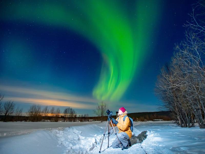 Photographing the Northern Lights 