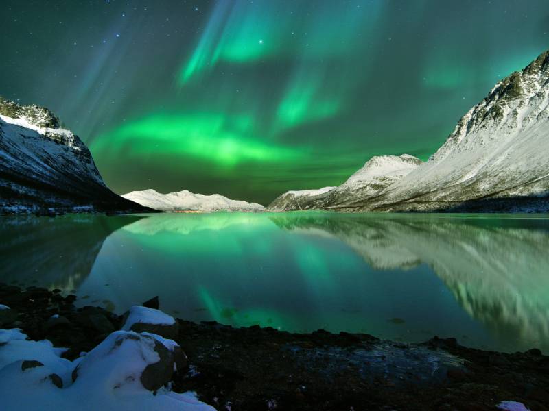 The Northern Lights in Norway 