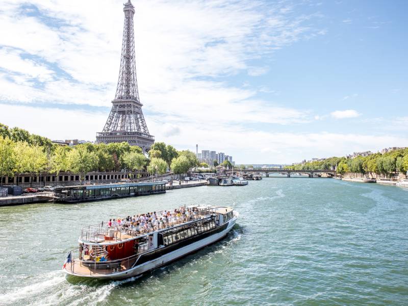 The River Seine in Paris 
