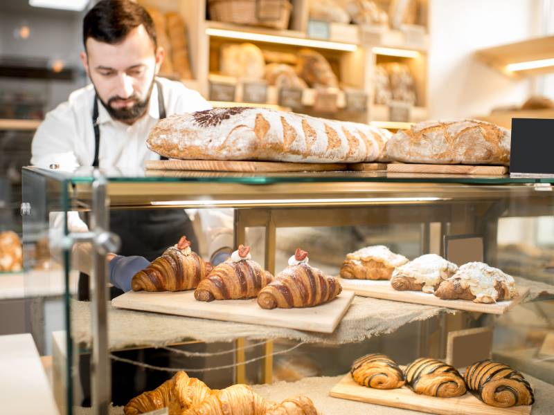 Typical French Boulangerie