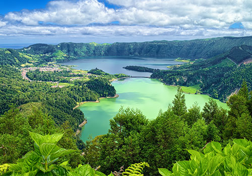 Crater lakes, Azores