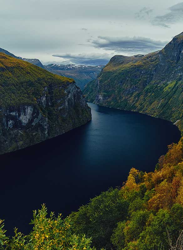 Cruise to the Norwegian Fjords in Autumn 
