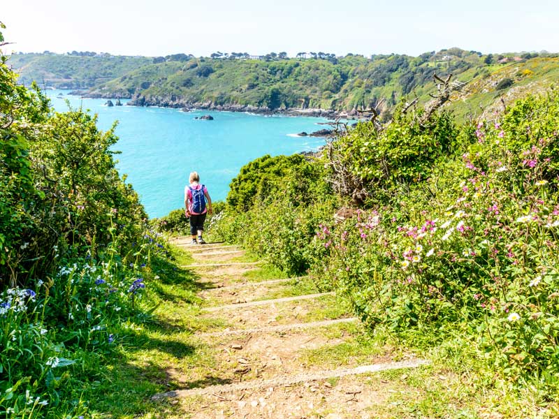 Hiking the Guernsey coast