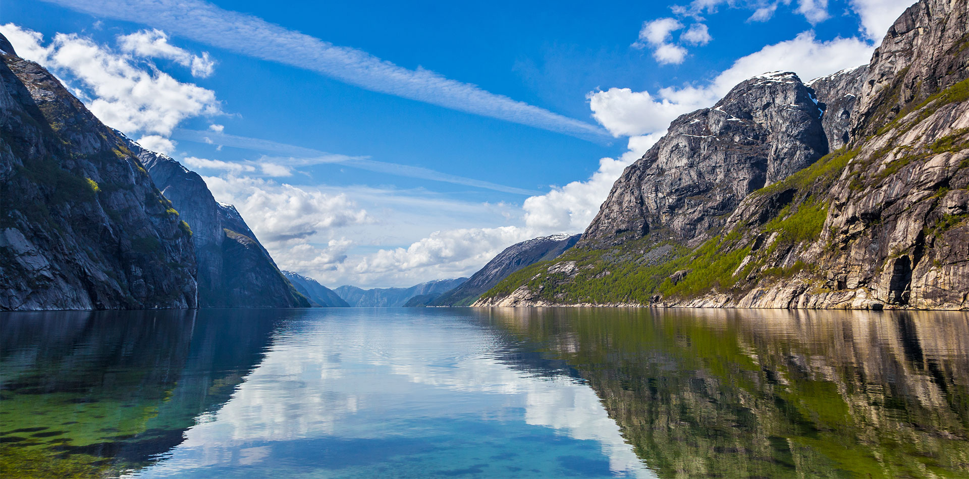 Beautiful views of Lysefjord, Norway