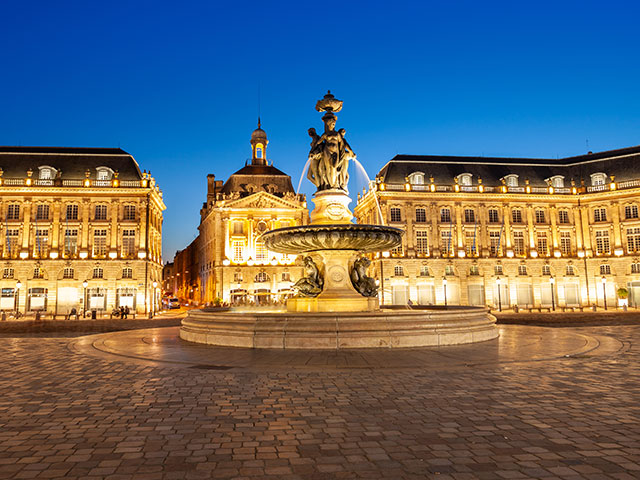 Place de bourse, Bordeaux, France