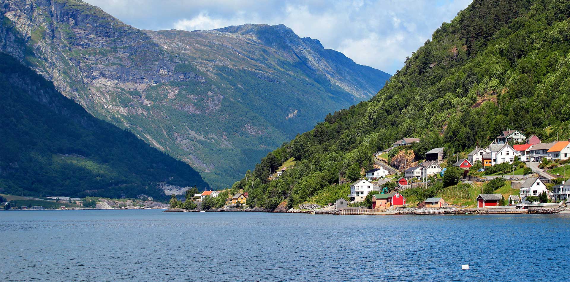 View of Hardangerfjord, Norway