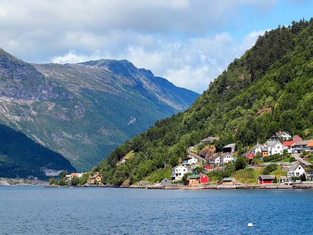 View of Hardangerfjord, Norway
