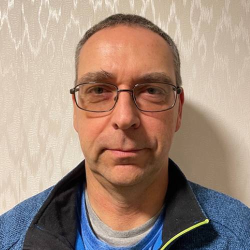 A photo of guest speaker Andy Gray