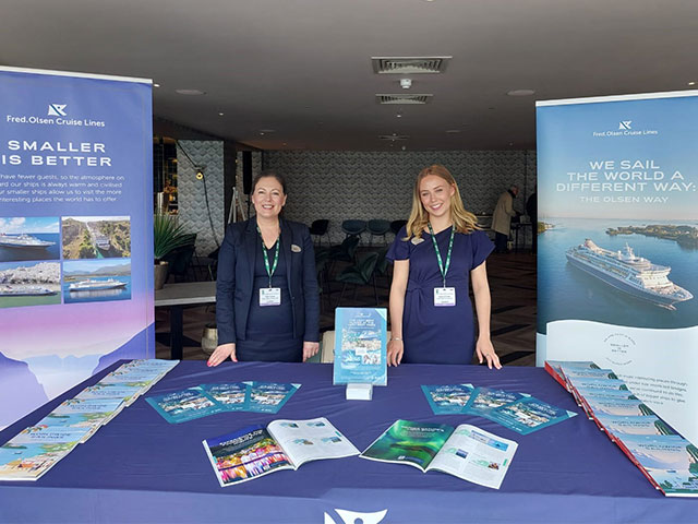 Ellie Fulcher and Jessica Fowler, Fred. Olsen Cruise Lines 