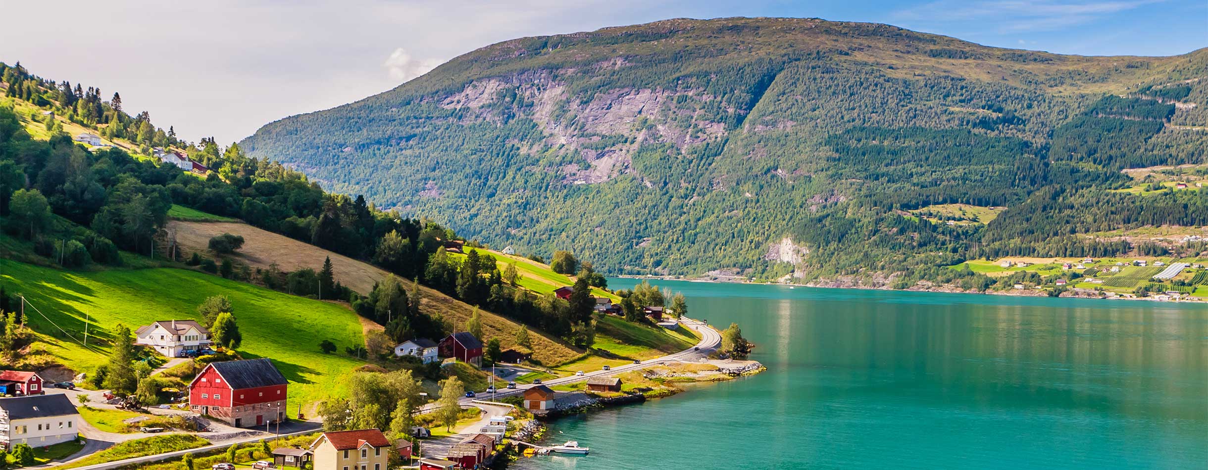 Cruise to Olden, Norway
