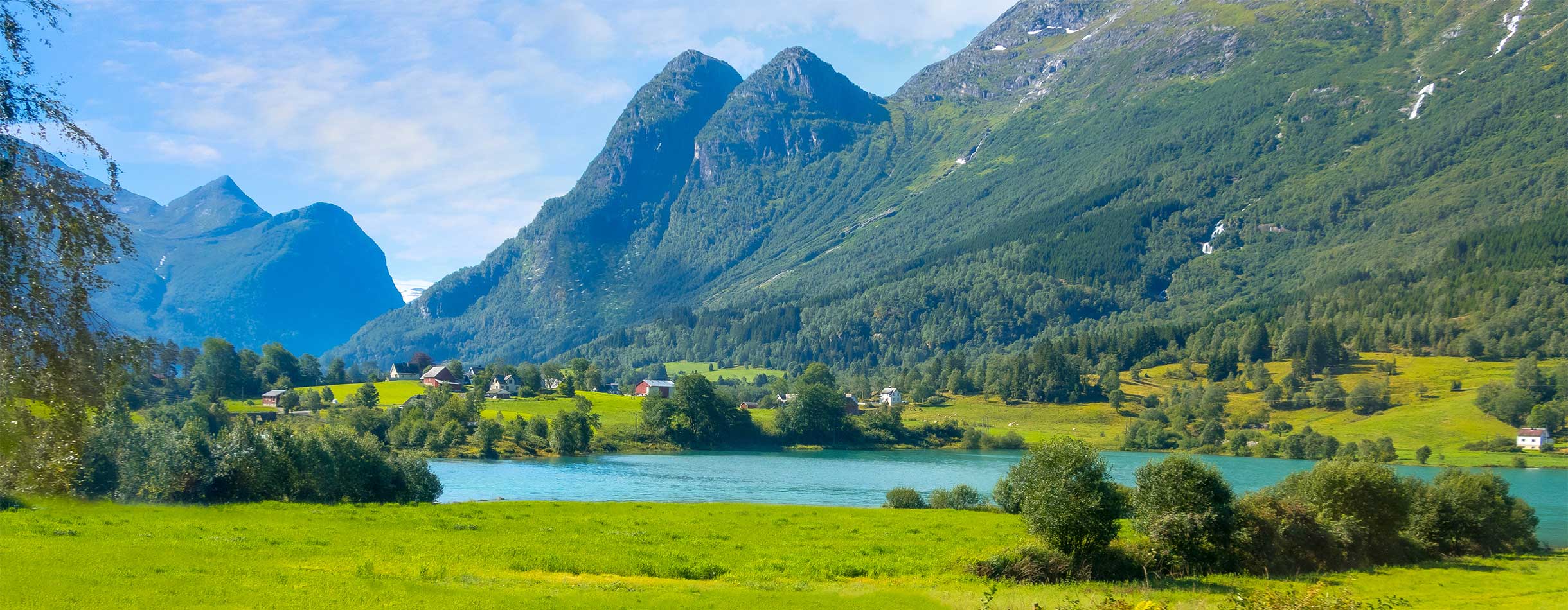 Cruise to Olden, Norway