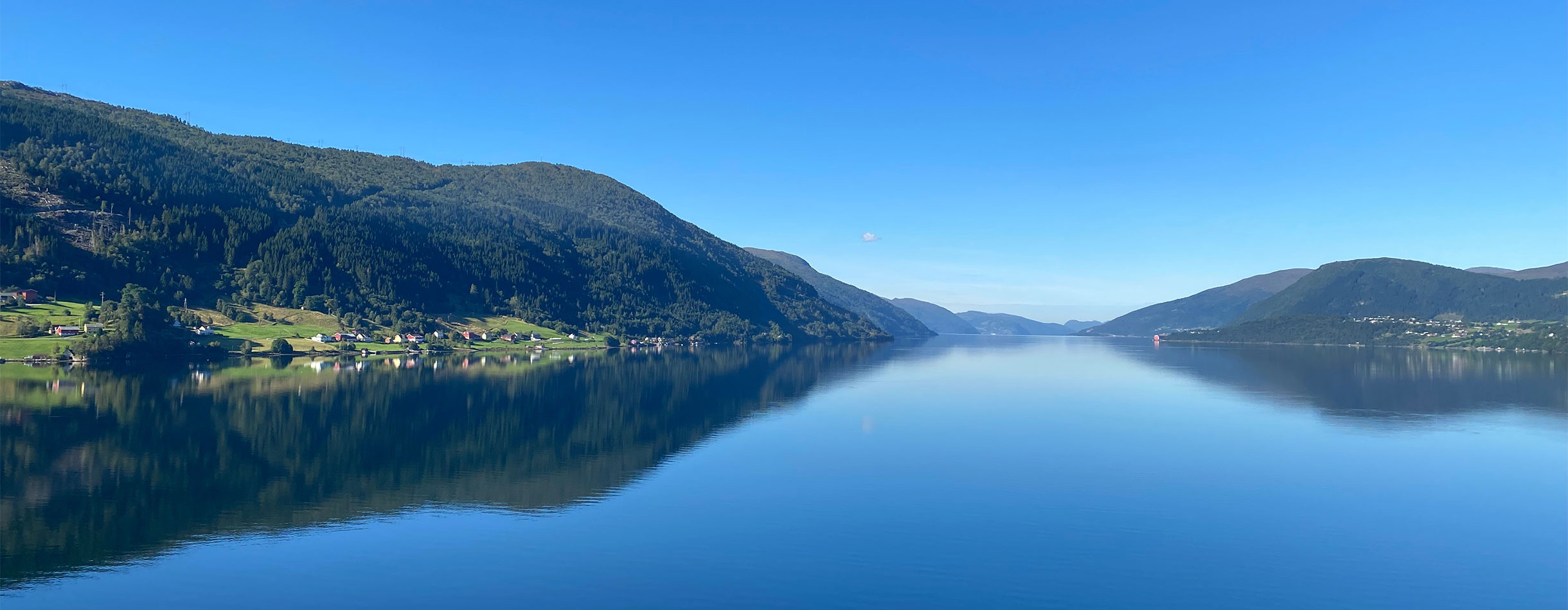 Cruising Nordfjord, Norway