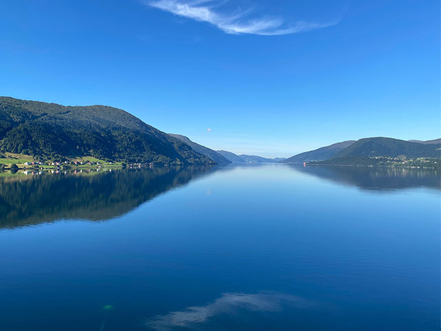 Cruising Nordfjord, Norway