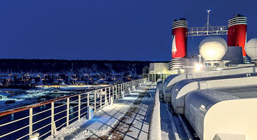 Borealis docked in Alta, Norway