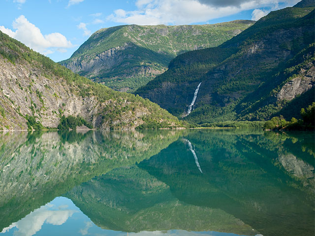 Feigum Waterfalls, Skjolden, Norway
