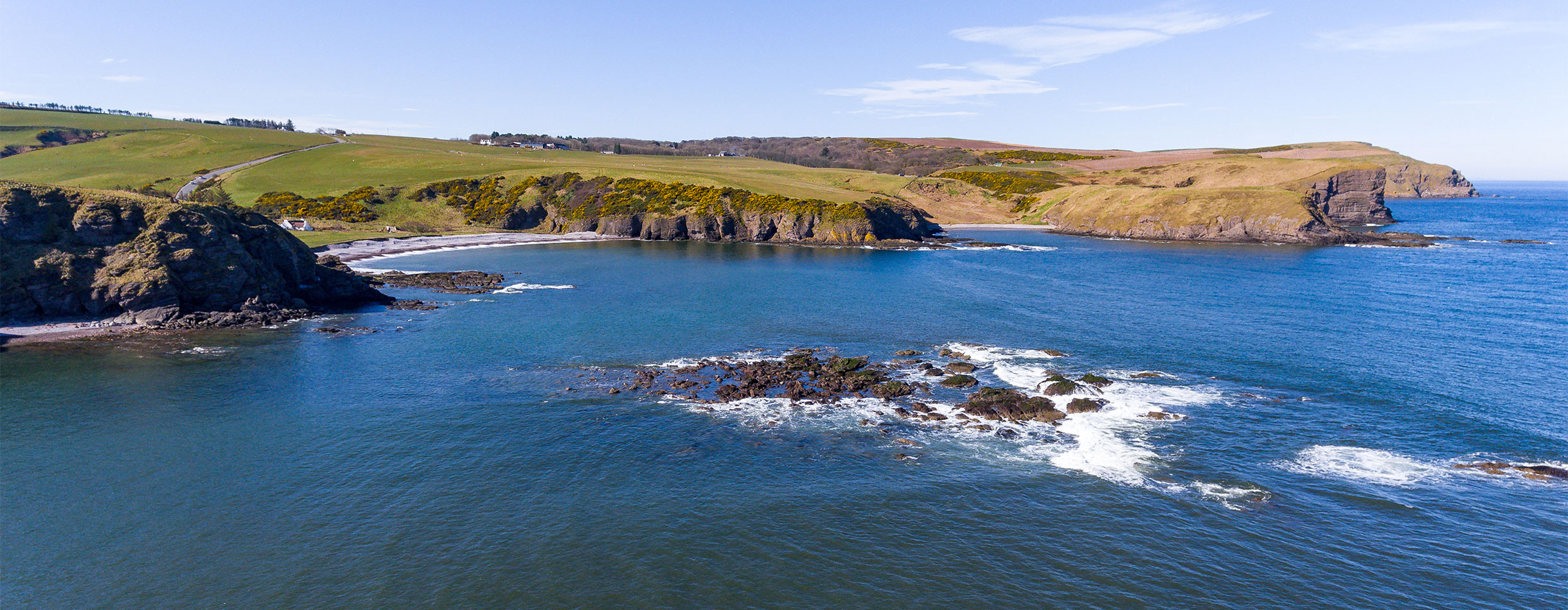 views of Troup Head from the sea, Scotland