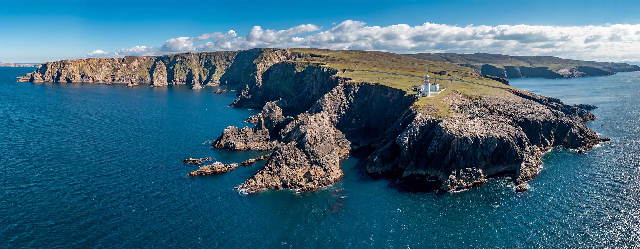 View of Arranmore lighthouse, Ireland