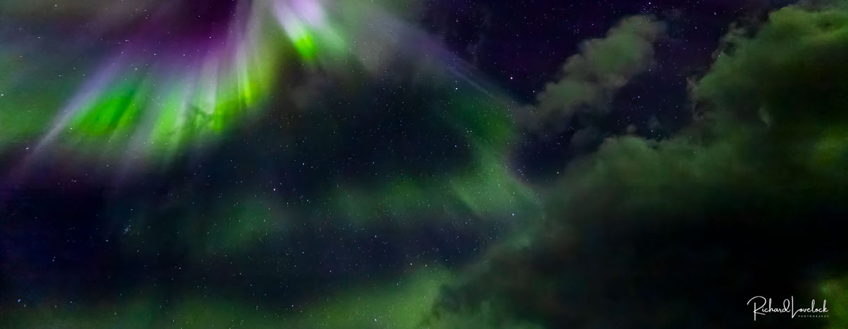 Northern lights by Richard Lovelock