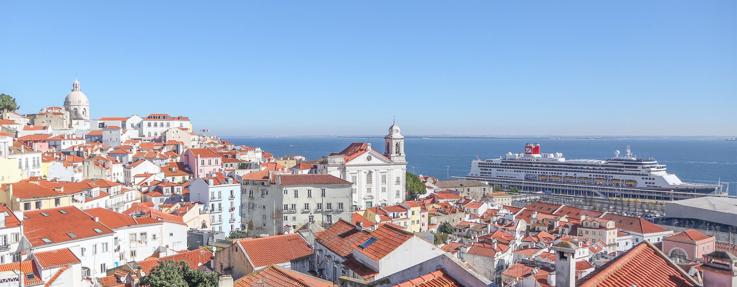 Borealis docked in Lisbon, Portugal