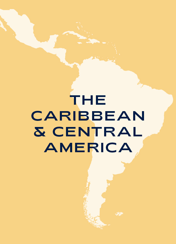 The Caribbean & Central America map