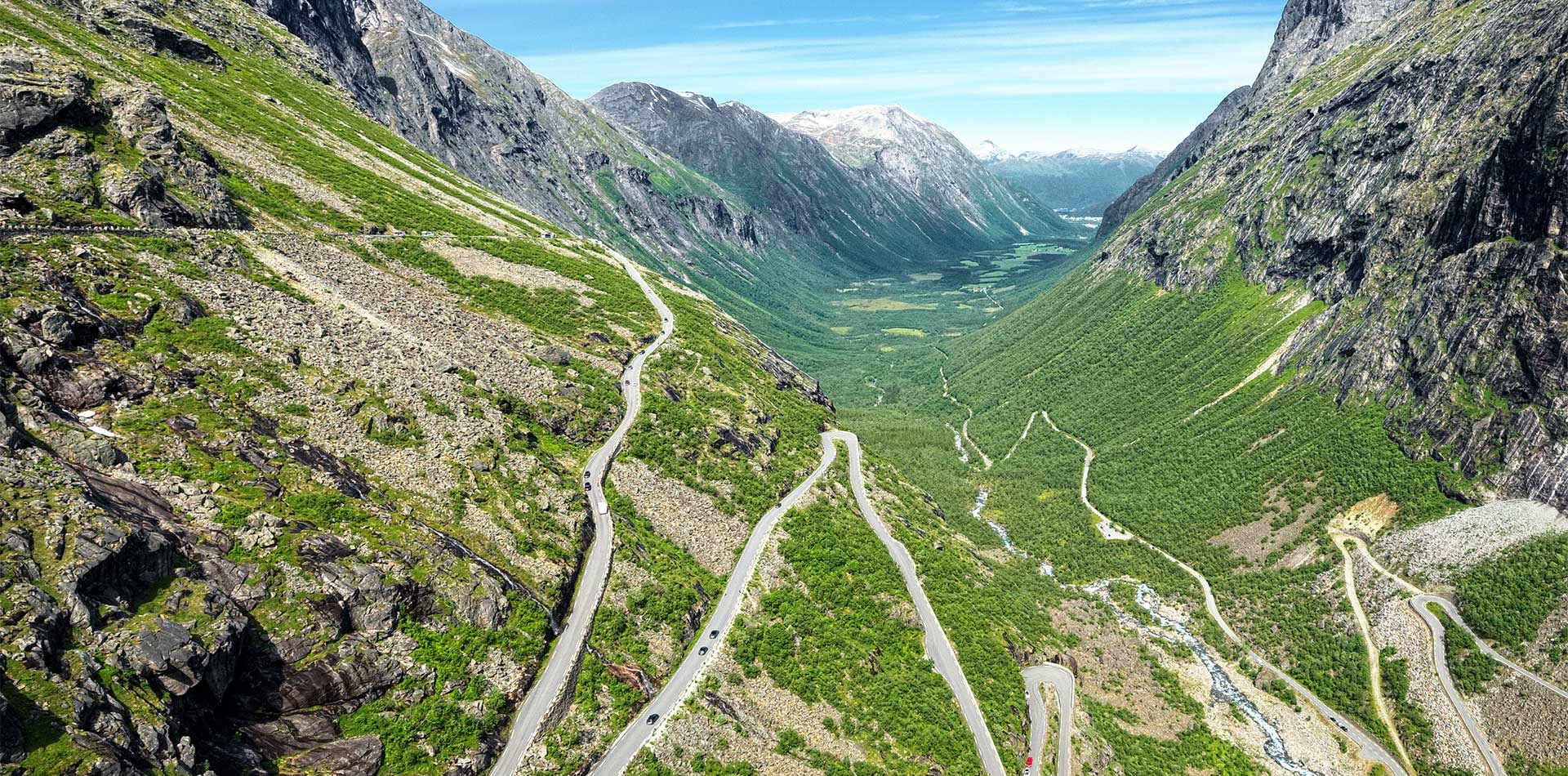 Trollstigen, Trolls path in Norway 