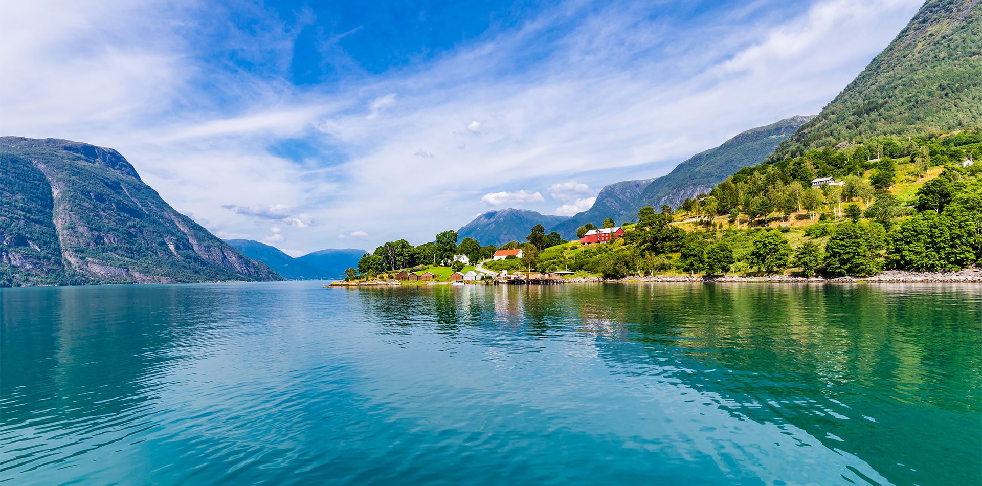 Views of Olden, Norway