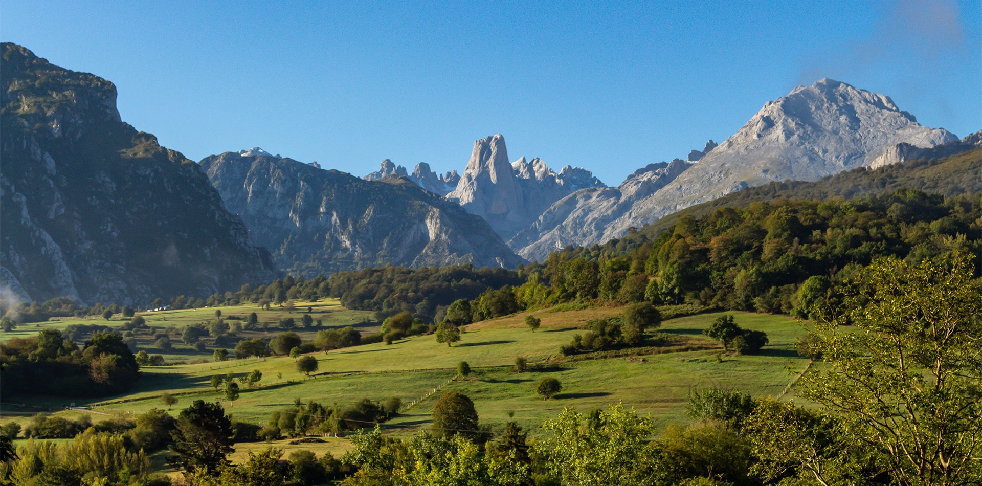 Stunning views in Picos de Europa national park, Spain