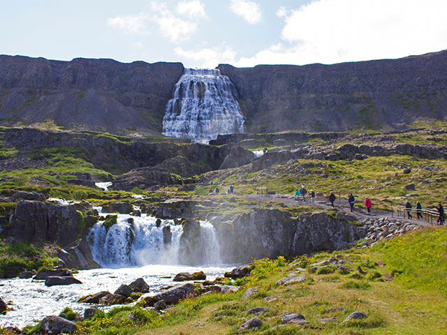 Dynjandi waterfall, Iceland