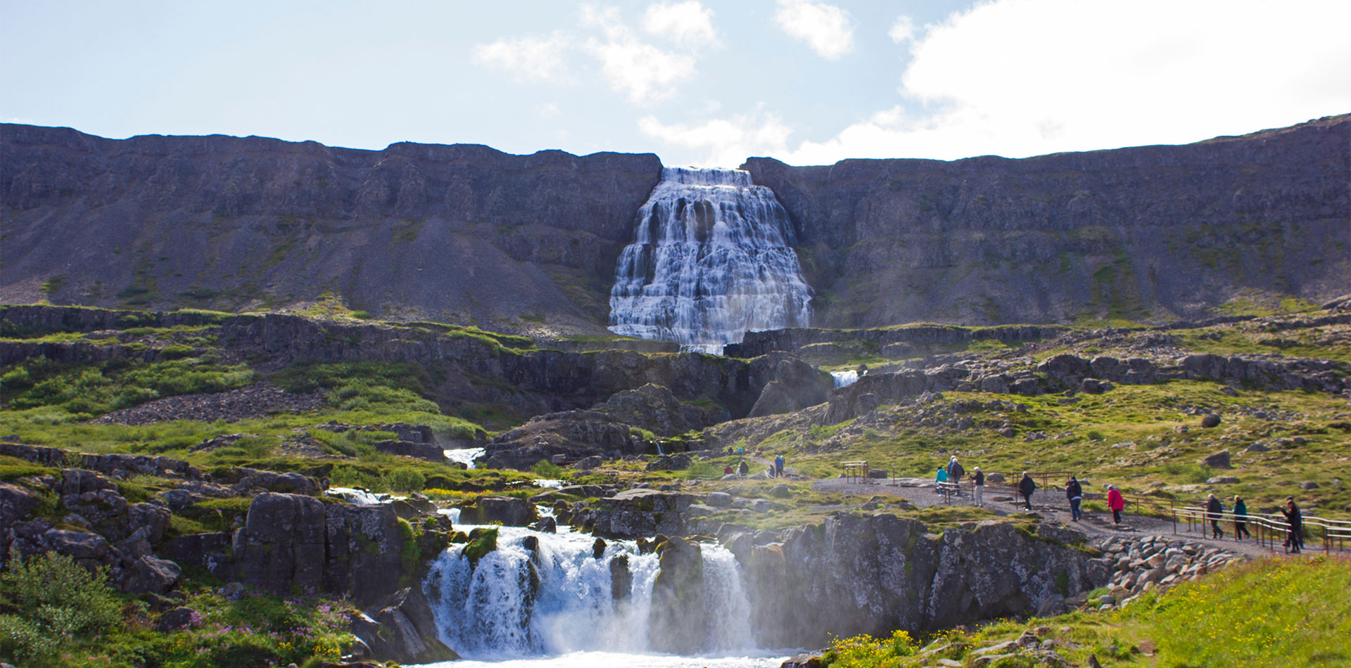 Dynjandi waterfall, Iceland
