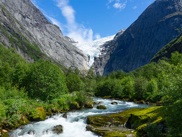 Briksdal glacier, Norway