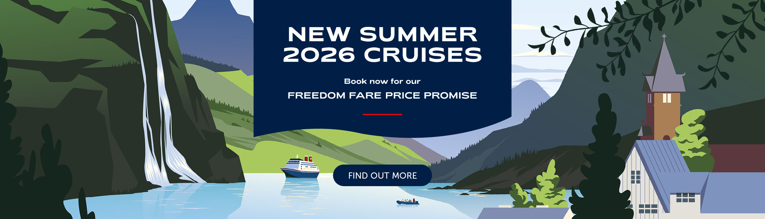 Cruise to the Norwegian Fjords, Summer 2026 cruises