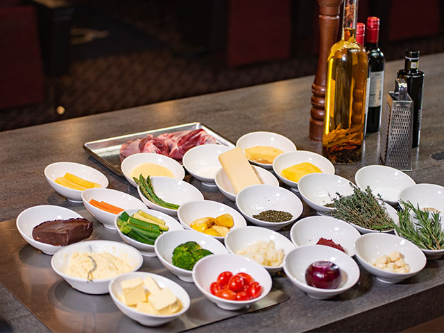 Ingredients for seasonal recipes