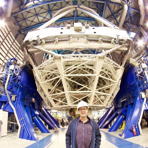Go Stargazing lecturer, Neill Sanders