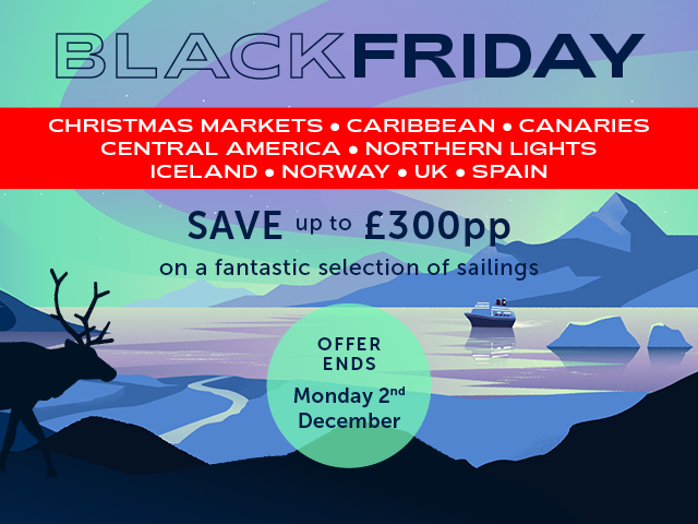 Cruise to the Northern Lights in the Black Friday Sale