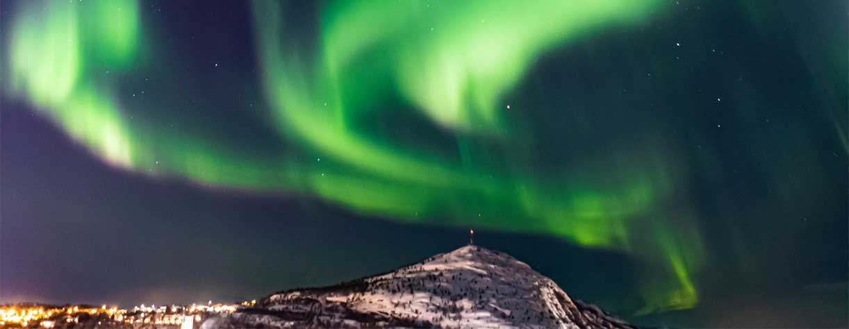 Northern lights over Alta, Norway