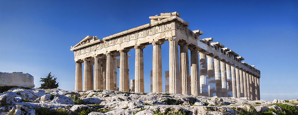 Parthenon temple on the Acropolis in Athens, Greece