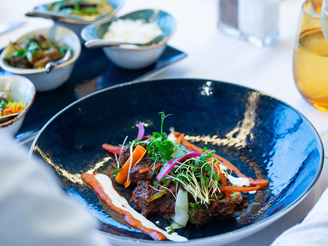 Food from the Vasco restaurant