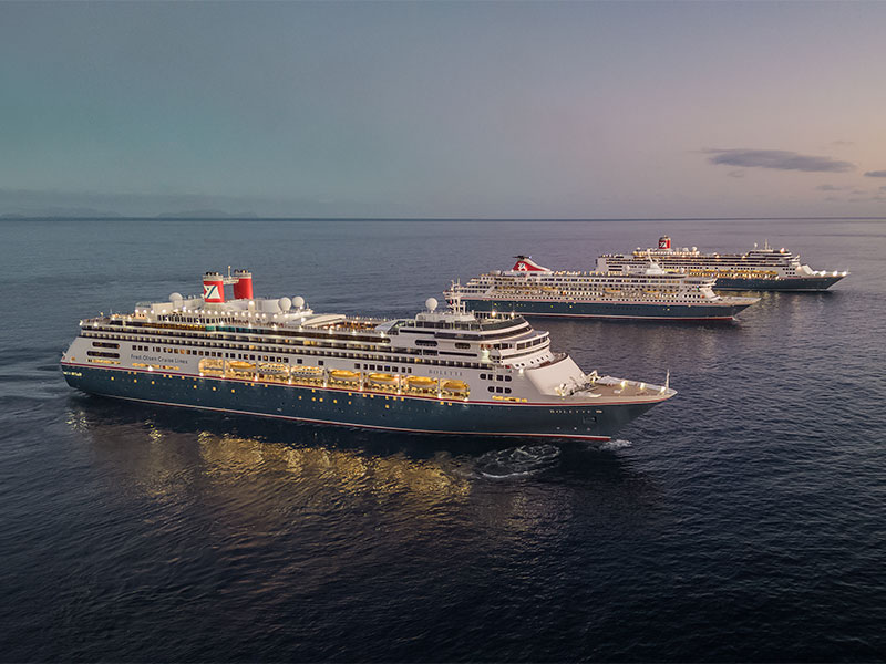 Fred. Olsen Fleet together